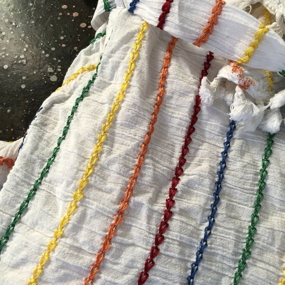 Place Nationale Tende Wing Sleeve Mini Dress S - Picture 8 of 9